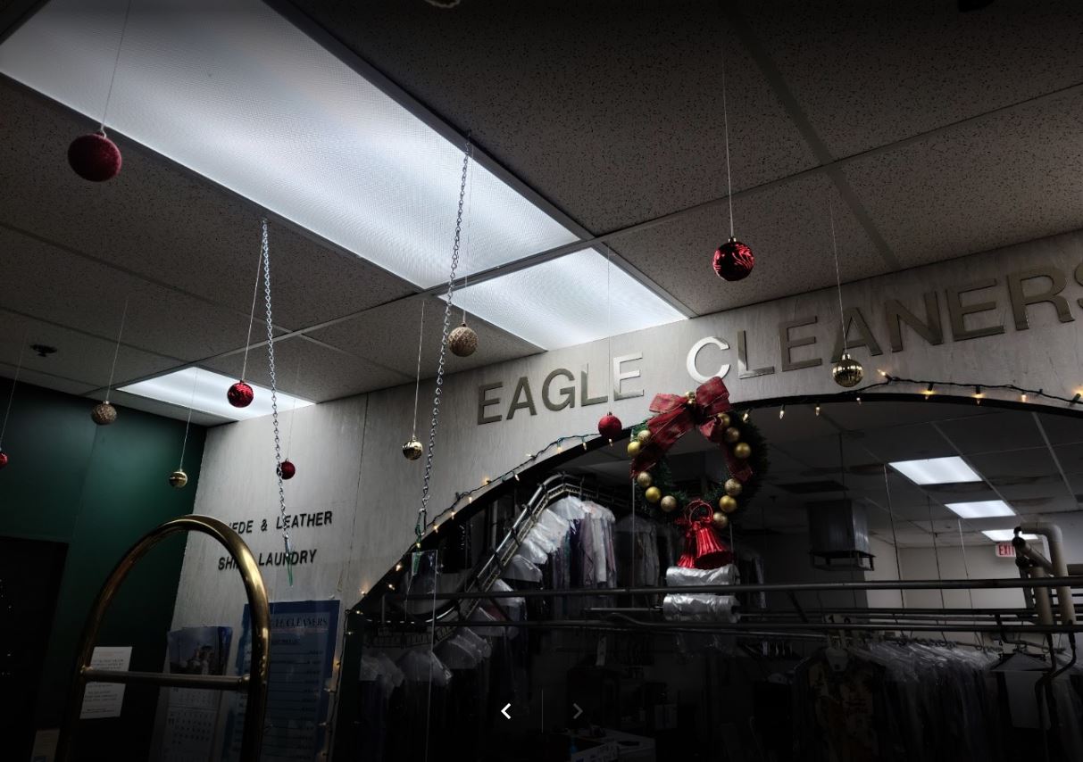 Eagle Cleaners logo
