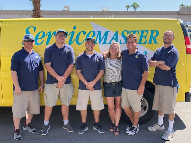 Service master of the Desert logo