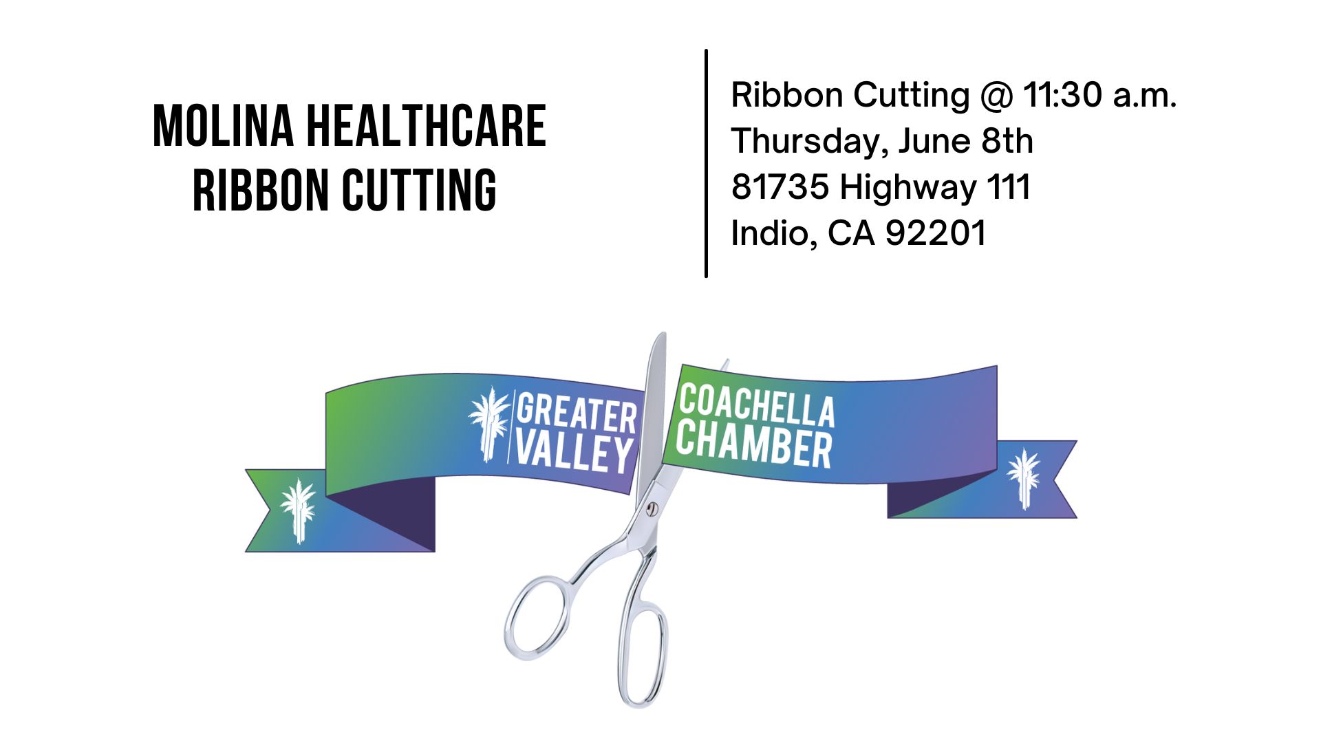 Ribbon Cutting Molina Healthcare ’s One Stop Help Center Greater