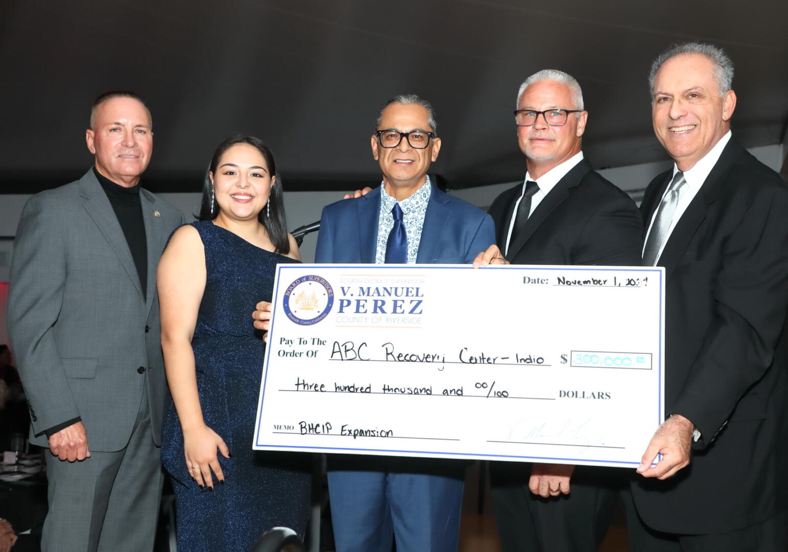 Supervisor Perez Assists ABC Recovery Center Expansion