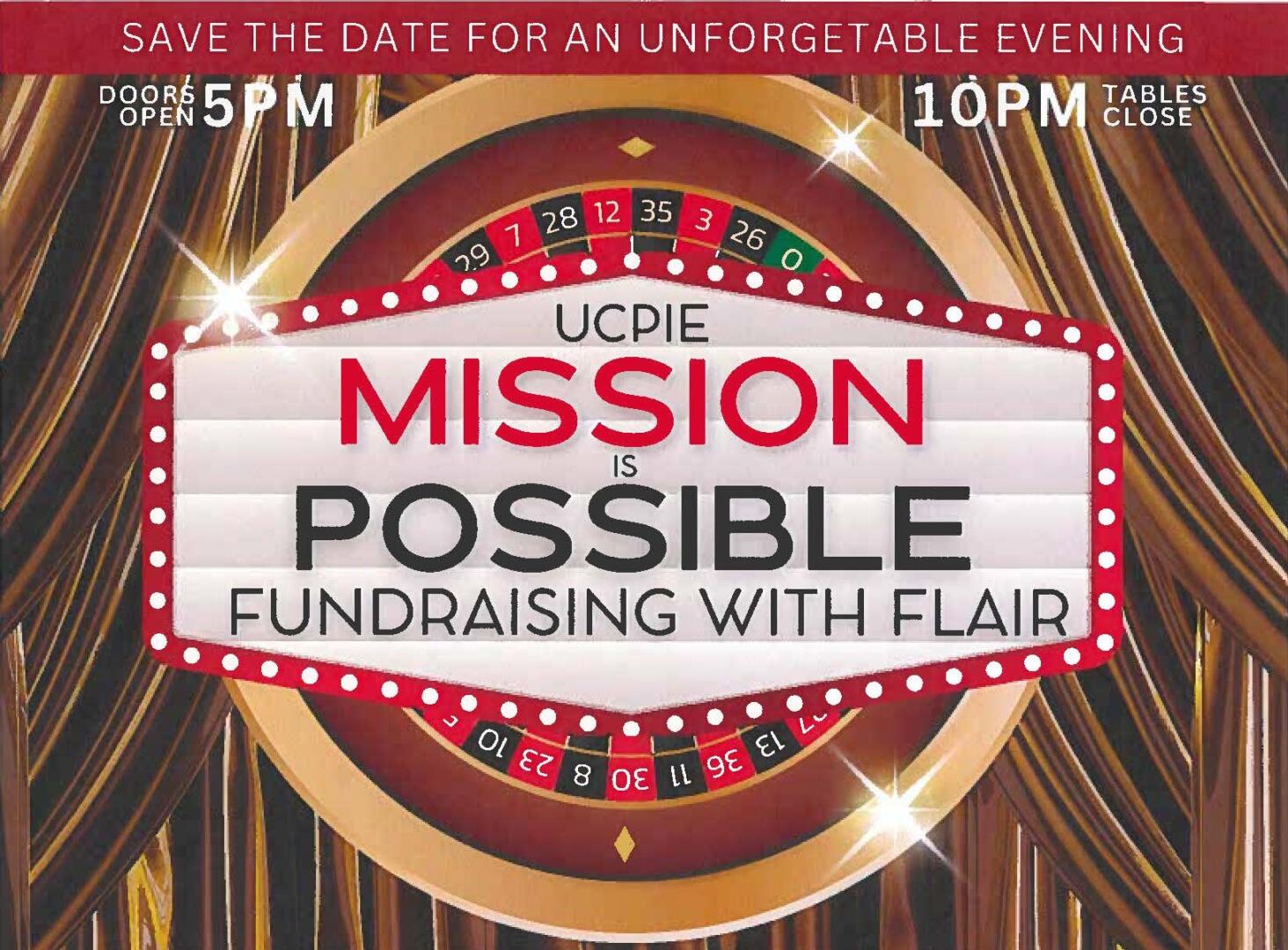 UCPIE to Host “Mission is Possible” Casino Night to Support Disability Services