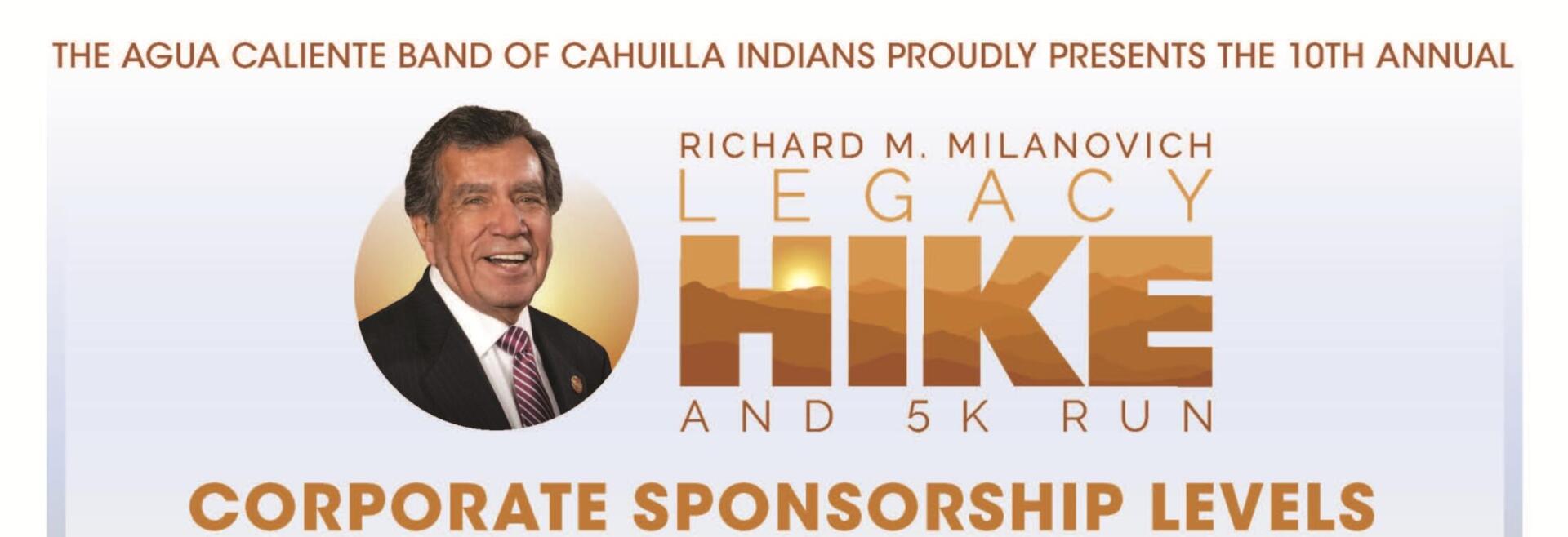 We Invite you to Sponsor 10th Annual Legacy RMM Hike/5K Run