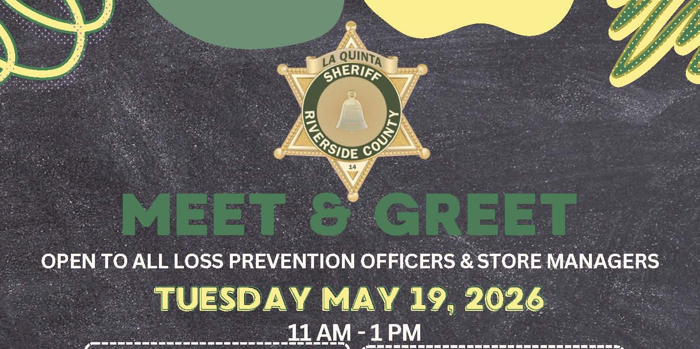 La Quinta Business Community Invited to Meet & Greet with Law Enforcement featured image